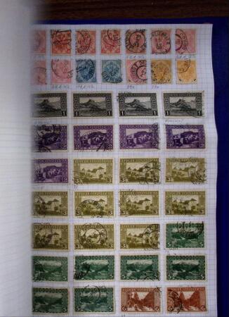 1850-1930, Used collection of Austria in one album
