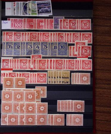 1880-1980, Practically all never hinged selection in