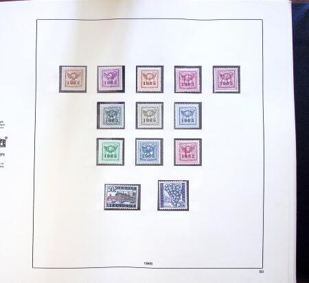 1849-1980, Mint and used selection in two stockbooks