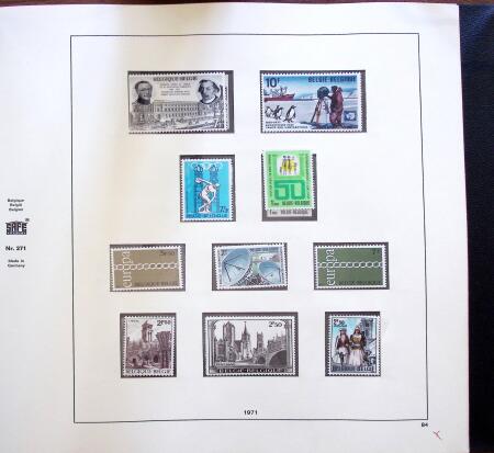 1849-1980, Mint and used selection in two stockbooks
