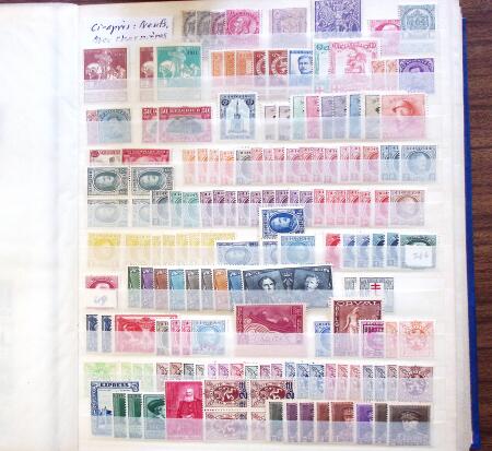 1849-1980, Mint and used selection in two stockbooks