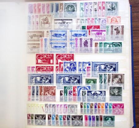1849-1980, Mint and used selection in two stockbooks