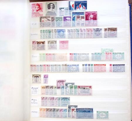 1849-1980, Mint and used selection in two stockbooks