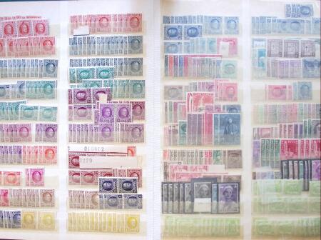 1860-1960, Chiefly mint selection in th three stockbooks