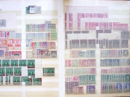 1860-1960, Chiefly mint selection in th three stockbooks