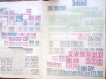 1860-1960, Chiefly mint selection in th three stockbooks