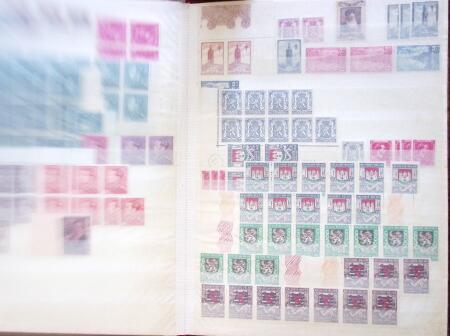 1860-1960, Chiefly mint selection in th three stockbooks