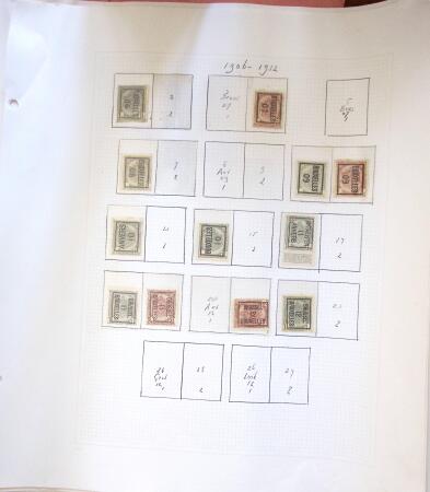 1929-80, Many hundreds of pre-cancels in two stockbooks