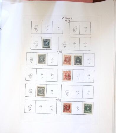 1929-80, Many hundreds of pre-cancels in two stockbooks