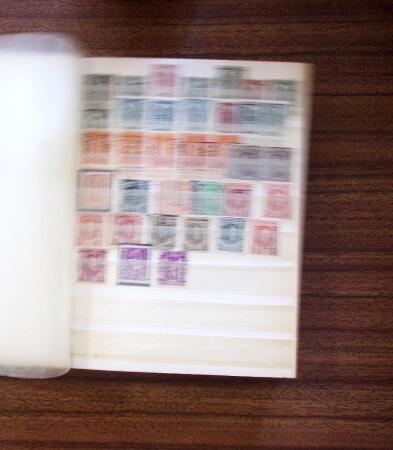 1929-80, Many hundreds of pre-cancels in two stockbooks