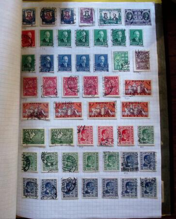 1919-40, Selection of Baltic States in one folder with