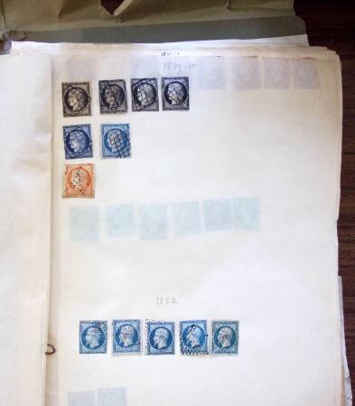 1870-1960, France et colonies proprement montés sur