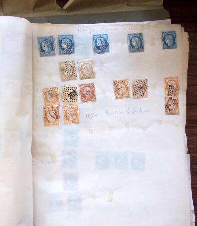 1870-1960, France et colonies proprement montés sur