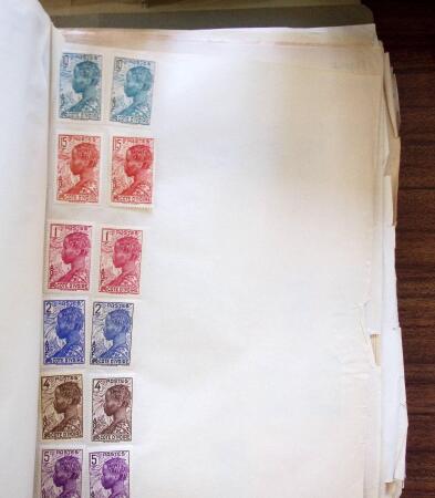 1870-1960, France et colonies proprement montés sur