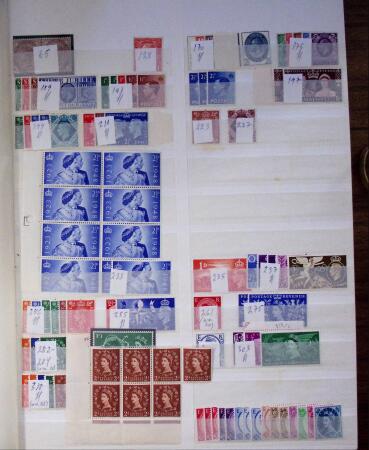 1880-1970, Small selection of mint GB and regionals