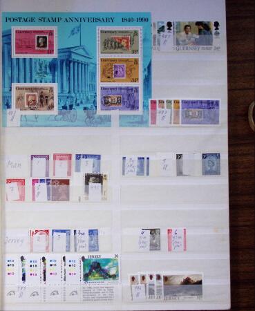 1880-1970, Small selection of mint GB and regionals