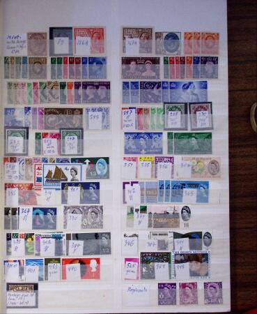 1880-1970, Small selection of mint GB and regionals