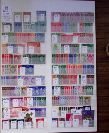 1880-1970, Small selection of mint GB and regionals