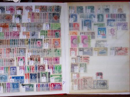 1880-1940, Small selection of Persia in one stockbook,