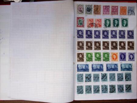 1880-1940, Small selection of Persia in one stockbook,