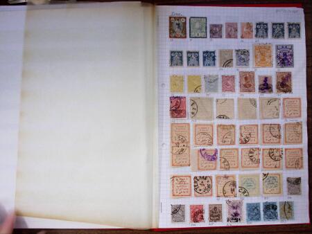 1880-1940, Small selection of Persia in one stockbook,
