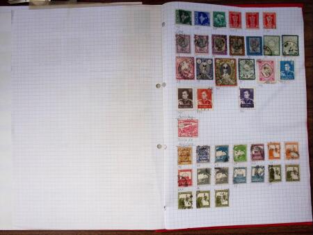 1880-1940, Small selection of Persia in one stockbook,
