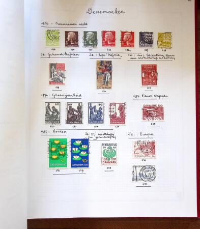 1880-1960, Used selection in one stockbook and in many