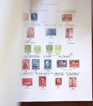 1880-1960, Used selection in one stockbook and in many