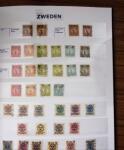 1855-1970, Used collection of Sweden in Davo album from