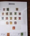 1855-1970, Used collection of Sweden in Davo album from