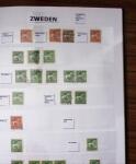 1855-1970, Used collection of Sweden in Davo album from