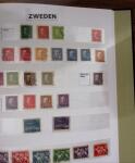 1855-1970, Used collection of Sweden in Davo album from