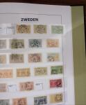 1855-1970, Used collection of Sweden in Davo album from