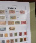 1855-1970, Used collection of Sweden in Davo album from