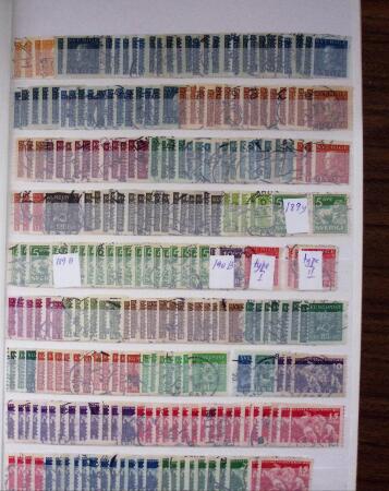 1855-1970, Used collection of Sweden in Davo album from