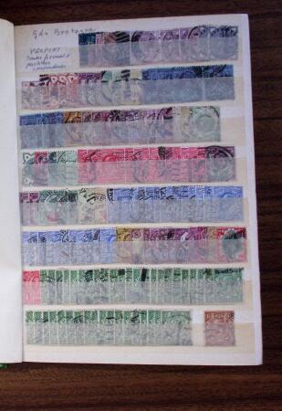 1880-1940, Selection of ca800 perfins in one small