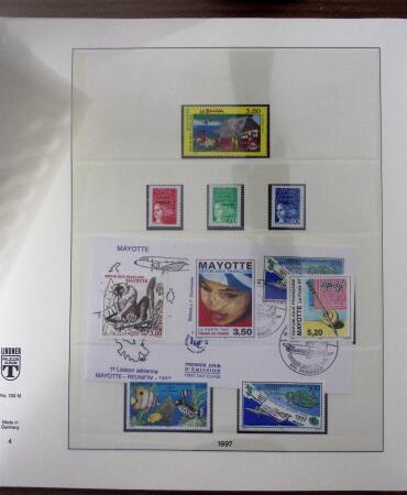 1997-2011, Collection de Mayotte neuf **, quasi complète,