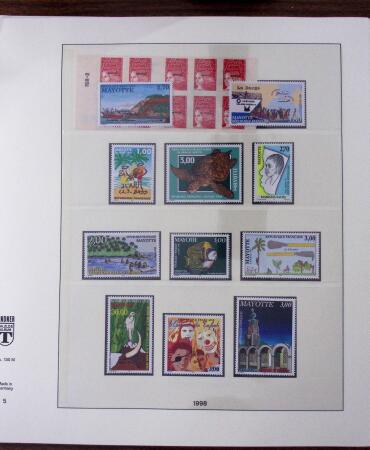 1997-2011, Collection de Mayotte neuf **, quasi complète,