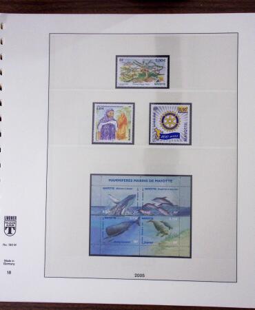 1997-2011, Collection de Mayotte neuf **, quasi complète,