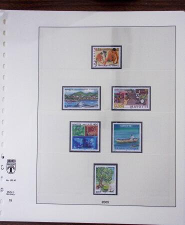 1997-2011, Collection de Mayotte neuf **, quasi complète,