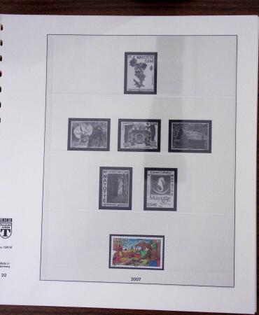 1997-2011, Collection de Mayotte neuf **, quasi complète,