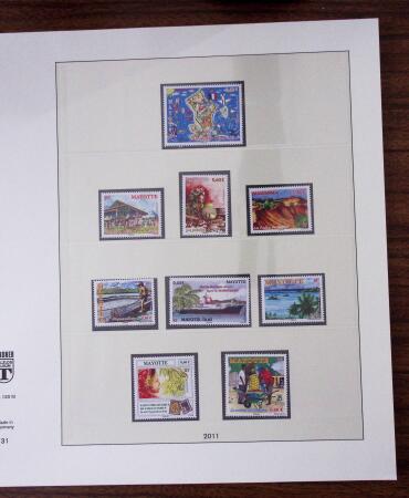 1997-2011, Collection de Mayotte neuf **, quasi complète,