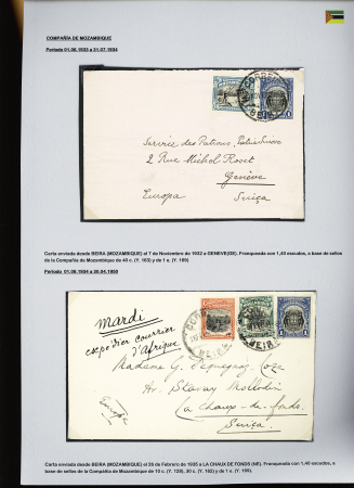 1902-39, Selection of 147 covers and cards all addressed to SWITZERLAND