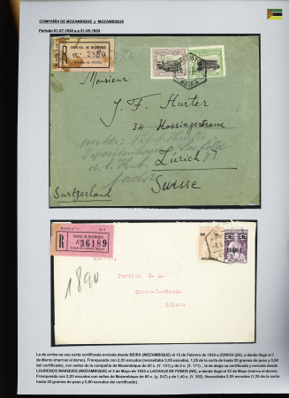 1902-39, Selection of 147 covers and cards all addressed to SWITZERLAND