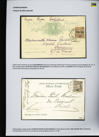 1902-39, Selection of 147 covers and cards all addressed to SWITZERLAND