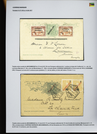 1902-39, Selection of 147 covers and cards all addressed to SWITZERLAND