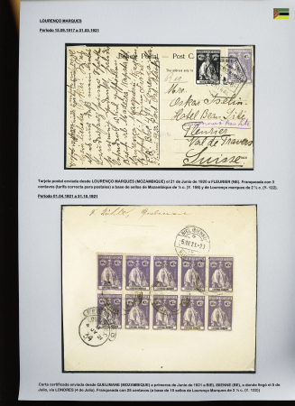 1902-39, Selection of 147 covers and cards all addressed to SWITZERLAND
