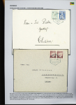 1902-39, Selection of 147 covers and cards all addressed to SWITZERLAND