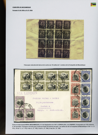 1902-39, Selection of 147 covers and cards all addressed to SWITZERLAND