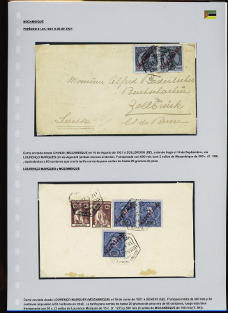 1902-39, Selection of 147 covers and cards all addressed to SWITZERLAND